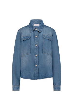 Studio Anneloes Studio Anneloes sterre denim blouse 12498 Blouse 6200 denim blue
