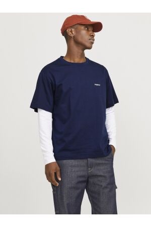 Jack & Jones Jack & Jones jorparos easter sketch tee ss crew n ln Print T-shirts ocean cavern