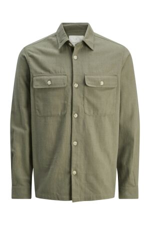 Jack & Jones Jack & Jones jprccraymond spring solid overshirt sn Overshirt tea leaf comfort fit