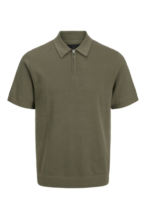 Jack & Jones Jack & Jones jprblamilano spring knit polo ss sn tea leaf