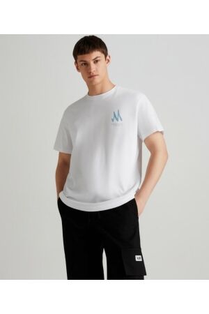 Jack & Jones Jack & Jones jprblaapoh graphic tee Print T-shirts bright white
