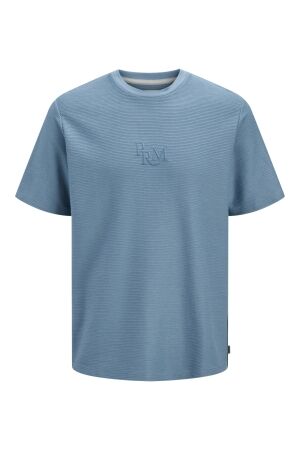 Jack & Jones Jack & Jones jprccronnie ss tee Print T-shirts ashley blue