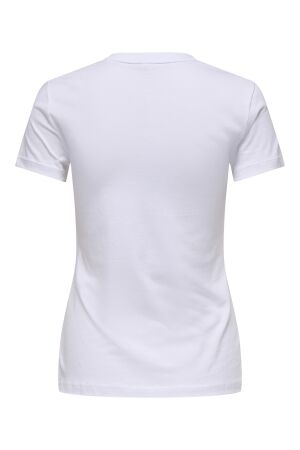 Only Only onlvibe life s/s glasses top box jrs T-shirt Korte mouw bright white icon