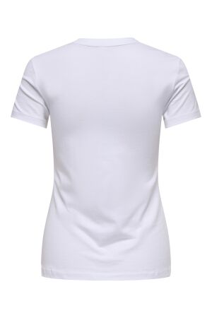 Only Only onlvibe life s/s glasses top box jrs T-shirt Korte mouw bright white cattitude