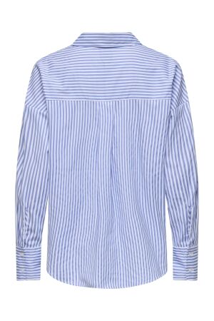 Only Only onloregon solo shirt wvn Blouse bright white granada sky
