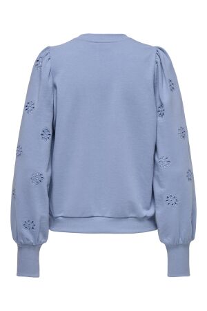 Only Only onlfemme l/s puff embroidery ub swt Sweater tempest