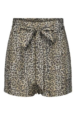 Only Only onlnova life vis talia shorts aop Korte broeken timber wolf 631 wildlife