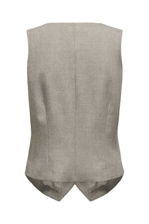 Only Only onllinda s/l mel fitted vest cc tlr Gilets fungi melange