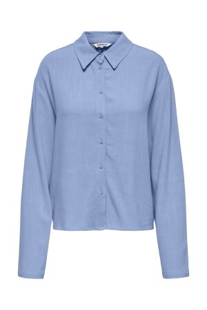 Only Only onlsolvi l/s linen bl shirt cc pnt Blouse bel air blue