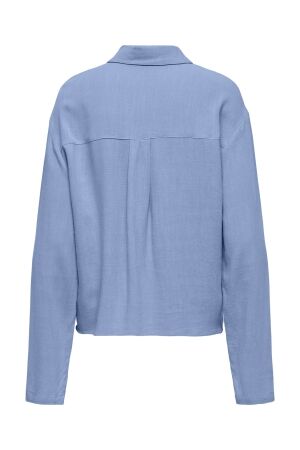 Only Only onlsolvi l/s linen bl shirt cc pnt Blouse bel air blue