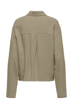 Only Only onlsolvi l/s linen bl shirt cc pnt Blouse coriander