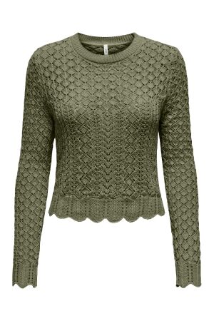 Only Only onlsaga life ls o-neck cc knt Trui kalamata