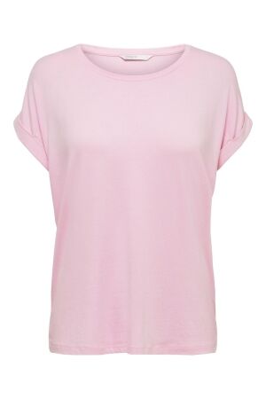 Only Only onlmoster s/s o-neck top noos jrs T-shirt Korte mouw pink lady