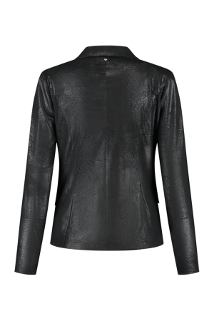 Helena Hart Helena Hart 7589 blazer jolie biker Blazers zwart