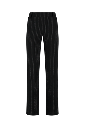 Helena Hart Helena Hart 7551 broek soul pinstripe Broek zwart