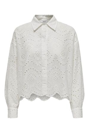 Only Only onlvalais l/s shirt wvn noos Blouse cloud dancer