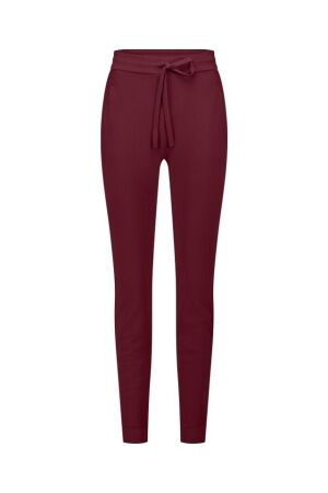 Studio Anneloes Studio Anneloes downstairs bonded trousers Broek 3600 merlot
