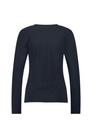 Studio Anneloes Studio Anneloes travel rib tee ls T-shirt Lange mouw 6900 dark blue