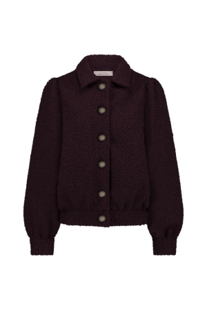 Studio Anneloes Studio Anneloes fiebe bomber Jackets 3800 blackberry