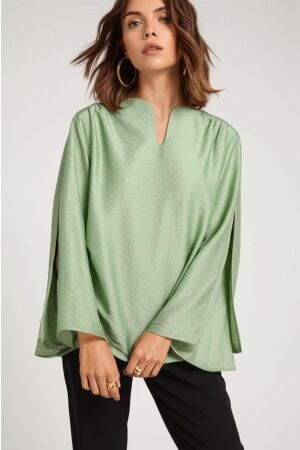 Maicazz Maicazz mila sp25.60.327 Blouse aquatic