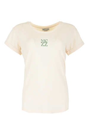Maicazz Maicazz onora sp25.75.026 T-shirt Korte mouw coconut milk/sc red