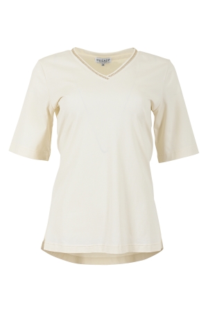 Maicazz Maicazz mopanne sp25.75.333 T-shirt Korte mouw coconut milk