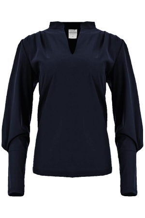 Maicazz Maicazz dieke sp25.t60.706 T-shirt Lange mouw navy
