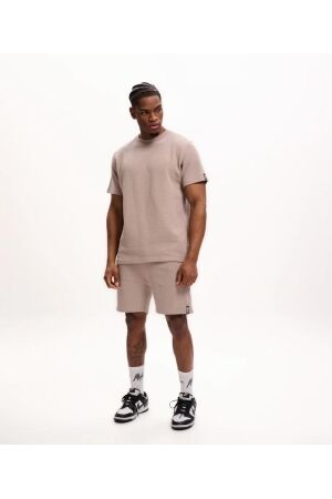Malelions Malelions signature waffle short mm2-ss25-34 Korte broeken 336 taupe