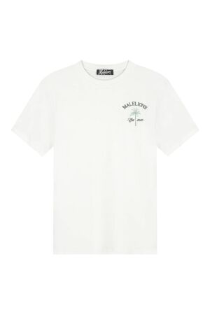 Malelions Malelions jungle t-shirt mm2-ss25-41 Print T-shirts 100 white
