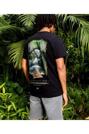 Malelions Malelions retreat t-shirt mm3-ss25-15 Print T-shirts 900 black
