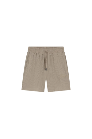Malelions Malelions seersucker shorts mm3-ss25-21 Korte broeken 336 taupe