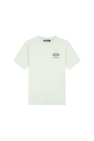 Malelions Malelions members t-shirt mm3-ss25-27 Print T-shirts 287 pale aqua