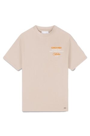 Croyez Homme Croyez Homme records t-shirt cr2-ss25-25 Print T-shirts 093 stone