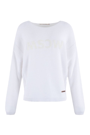 Moscow Moscow 28-09-vera-2 Trui 301-1 offwhite-white base solid