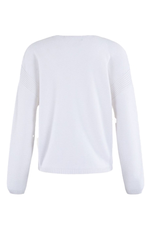 Moscow Moscow 28-09-vera-2 Trui 301-1 offwhite-white base solid