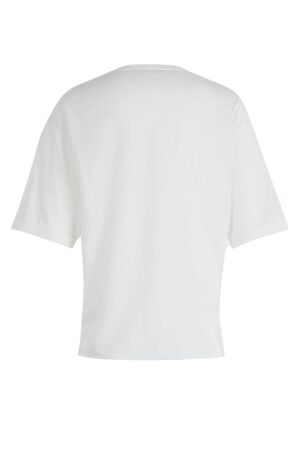 Moscow Moscow 47-04-spray T-shirt Korte mouw 301-1a offwhite-white base off black print