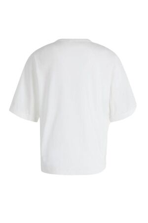 Moscow Moscow 47-04-spray T-shirt Korte mouw 301-1b offwhite-white base kit print
