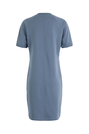 Moscow Moscow 50-06-wild-1 Jurk 290-1 sea blue solid