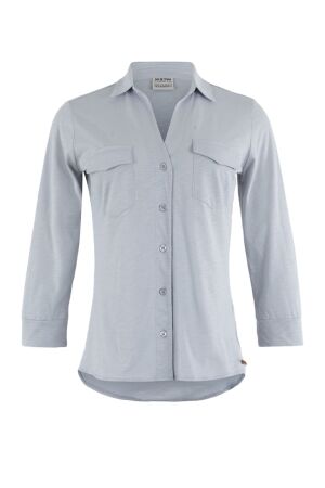 Moscow Moscow 71-04-twilight-3 Blouse 262-1 grey blue solid