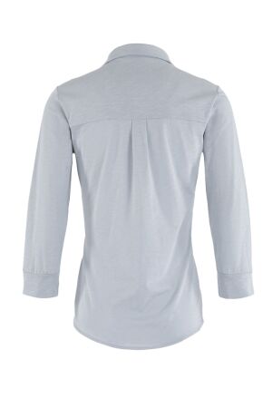 Moscow Moscow 71-04-twilight-3 Blouse 262-1 grey blue solid