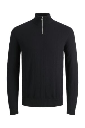 Jack & Jones Jack & Jones jjeemil knit half zip noos Trui black