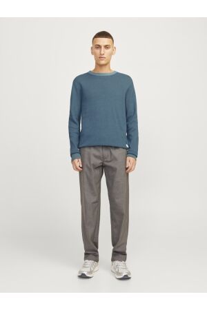 Jack & Jones Jack & Jones jjeglobe knit crew neck noos Trui goblin blue