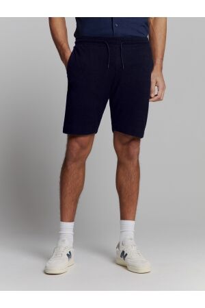 No- Excess No- Excess short jersey solid terry Korte broeken 096 deep blue