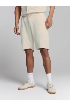 No- Excess No- Excess short jersey solid terry Korte broeken 122 cement