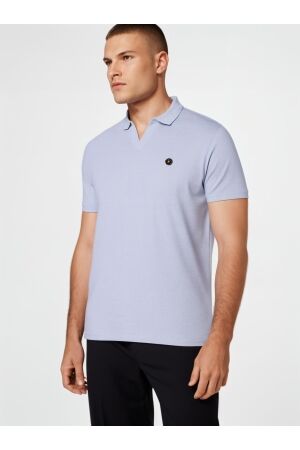 No- Excess No- Excess polo v melange Poloshirts 130 cloud