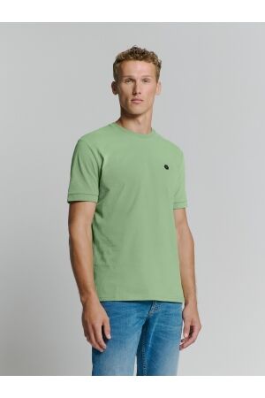No- Excess No- Excess t-shirt crewneck peached Basic T-shirts 050 green