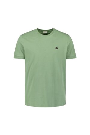 No- Excess No- Excess t-shirt crewneck peached Basic T-shirts 050 green