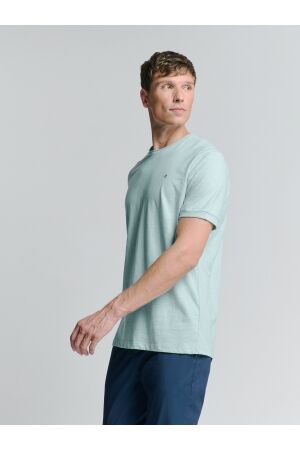 No- Excess No-Excess 27360102sn t-shirt crewneck slub Basic T-shirts 151 ice