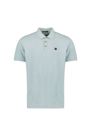 No- Excess No- Excess polo pique garment dyed Poloshirts 151 ice