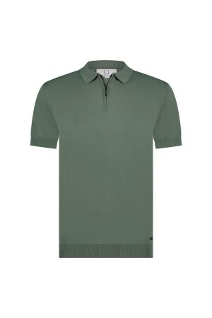 BORN WITH APPETITE BORN WITH APPETITE dan knitted polo Poloshirts 942 steel